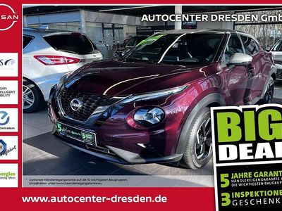Gebraucht Nissan Juke N-Connecta 114 PS (83 kW) 2022 Burgundy/silver SUV