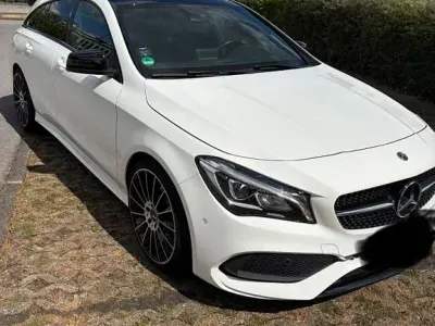 Gebraucht Mercedes CLA200 Shooting Brake 156 PS (114 kW) 2018 Weiß Kombi