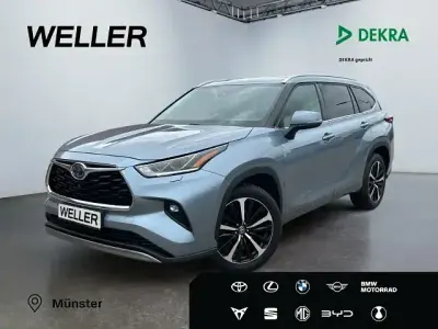 Gebraucht Toyota Highlander Basis 248 PS (182 kW) 2021 Moondust blau SUV