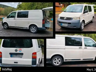 Gebraucht VW Golf Plus 84 PS (61 kW) 2007 Weiß Van / Kleinbus