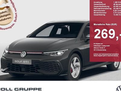 Neu VW Golf VIII GTI 265 PS (194 kW) 2026 Grau Limousine