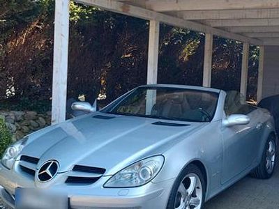 Gebraucht Mercedes SLK200 163 PS (119 kW) 2004 Silber Cabrio