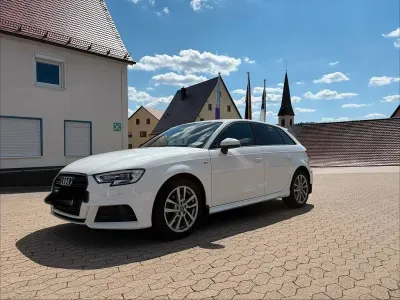 Gebraucht Audi A3 S-Line 150 PS (110 kW) 2020 Weiß Limousine