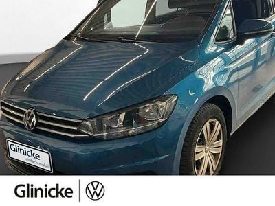 Gebraucht VW Touran Comfortline 116 PS (85 kW) 2020 Blau Van / Kleinbus