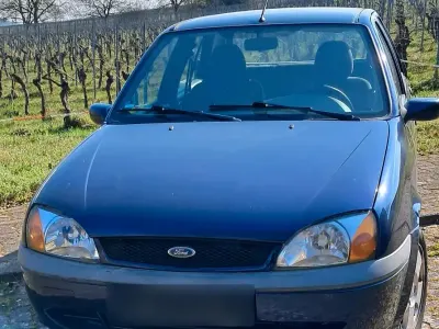Gebraucht Ford Fiesta 60 PS (44 kW) 2002 Blau Kleinwagen