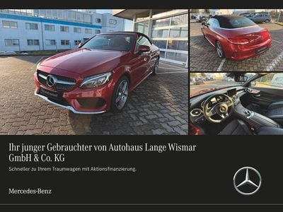 Gebraucht Mercedes C400 AMG line 333 PS (244 kW) 2017 Rot Cabrio