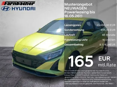 Ny Hyundai i20 Comfort 90 HK (66 kW) 2026 Grøn Hatchback