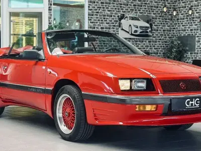 Gebraucht Chrysler Le Baron 177 PS (130 kW) 1990 Flash red clear coat primary p Cabrio