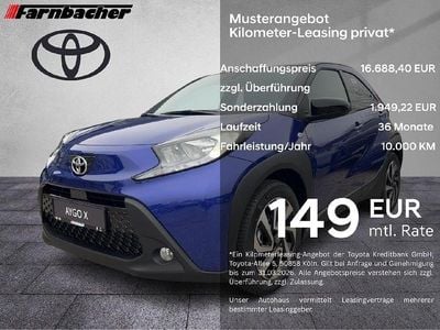 Neu Toyota Aygo X 72 PS (52 kW) 2025 Juniper blue SUV