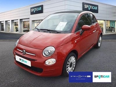 Usata Fiat 500C Club 69 CV (50 kW) 2023 Rosso Cabrio