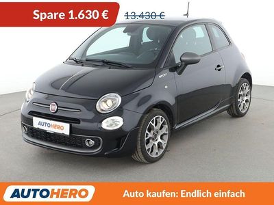 Second-hand Fiat 500 Sport 69 CP (50 kW) 2021 Negru Hatchback