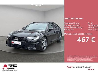 Gebraucht Audi A6 S-Line 204 PS (150 kW) 2025 Mythosschwarz metallic Kombi