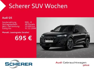 Second-hand Audi Q5 Ambiente 204 CP (150 kW) 2025 Negru SUV