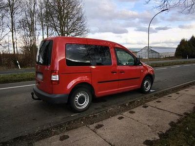 Gebraucht VW Caddy 105 PS (77 kW) 2006 Rot Van / Kleinbus