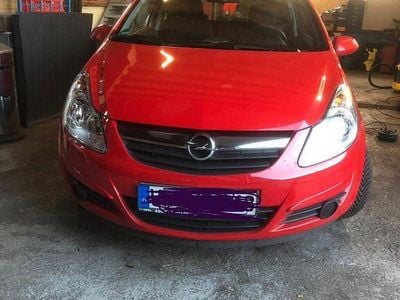 Gebraucht Opel Corsa Selection 60 PS (44 kW) 2009 Rot Kleinwagen