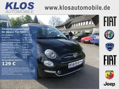 Usata Fiat 500C Lounge 69 CV (50 kW) 2019 Nero Cabrio