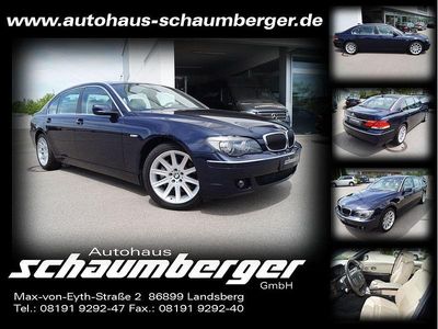 Gebraucht BMW 740L 306 PS (225 kW) 2007 Monacoblau Limousine