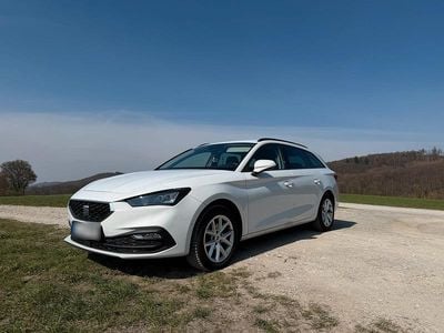 Gebraucht Seat Leon ST 131 PS (96 kW) 2022 Weiß Kombi