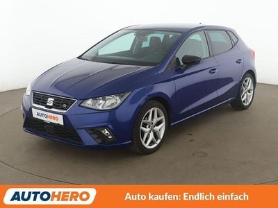 Gebraucht Seat Ibiza FR 95 PS (69 kW) 2018 Blau Kleinwagen
