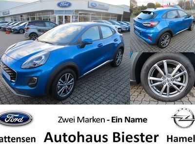 Gebraucht Ford Puma Titanium 125 PS (91 kW) 2023 Desert island blue Coupé