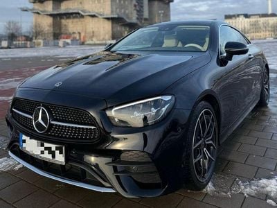 Schwarz Gebraucht 2023 Mercedes E200 AMG Coupé | 44.700 € (Guter Preis)