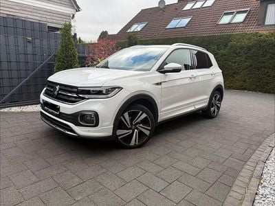 Second-hand VW T-Cross R-line 110 CP (80 kW) 2022 Alb SUV