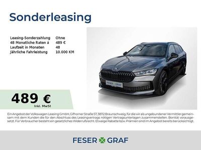 Neu Skoda Superb SportLine 193 PS (141 kW) 2025 Graphitegrau Kombi