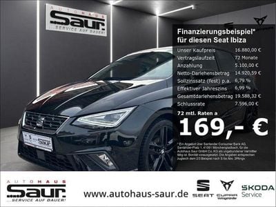 Gebraucht Seat Ibiza Black Edition 95 PS (69 kW) 2023 Schwarz Kleinwagen