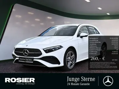Gebraucht Mercedes A250 Advanced Plus 218 PS (160 kW) 2025 Weiss / polarweiß Limousine
