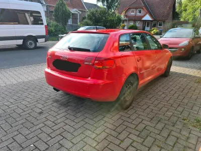 Gebraucht Audi A3 S-Line 170 PS (125 kW) 2008 Rot Kleinwagen