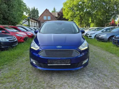 Gebraucht Ford C-MAX Titanium 150 PS (110 kW) 2018 Indicblau metallic Van / Kleinbus