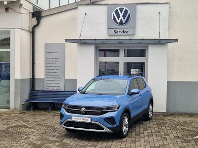Neu VW T-Cross Life 116 PS (85 kW) 2025 Blau SUV