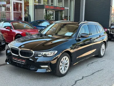 Gebraucht BMW 320e Sport Line 163 PS (119 kW) 2022 Schwarz Kombi