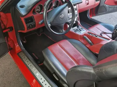 Gebraucht Mercedes SLK200 163 PS (119 kW) 2000 Rot Cabrio