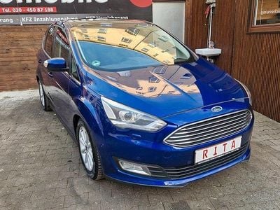 Gebraucht Ford C-MAX Titanium 125 PS (91 kW) 2016 Blau Van / Kleinbus