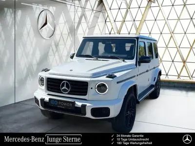 Gebraucht Mercedes G580 Night 431 kW (587 PS) 2025 Manufaktur opalithweiß magno SUV