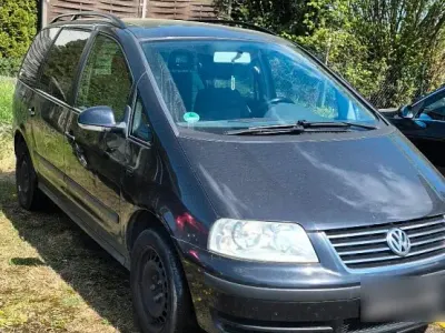 Usata VW Sharan 115 CV (84 kW) 2004 Nero Monovolume