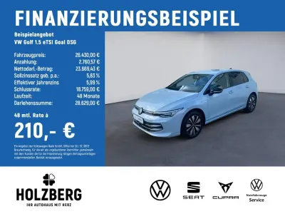 Gebraucht VW Golf VIII Goal 116 PS (85 kW) 2025 Blau Limousine