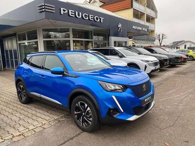 Brugt Peugeot e-2008 Allure 100 kW (136 HK) 2021 Blå SUV