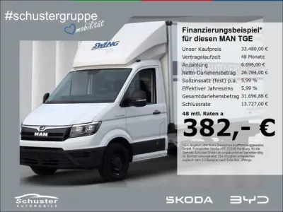 Gebraucht MAN TGE 140 PS (102 kW) 2023 Candyweißweiss Van