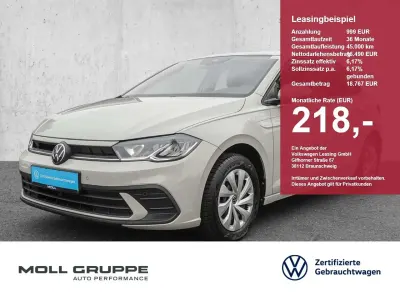 Gebraucht VW Polo Life 95 PS (69 kW) 2023 Grau Kleinwagen
