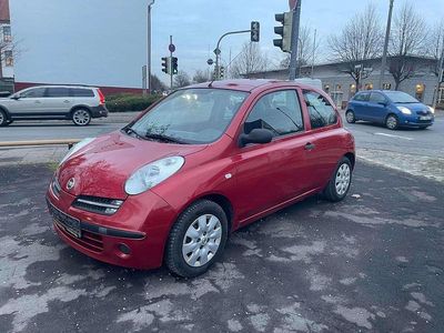 Rot Gebraucht 2006 Nissan Micra Visia Kleinwagen | 2.690 € (Teuer)
