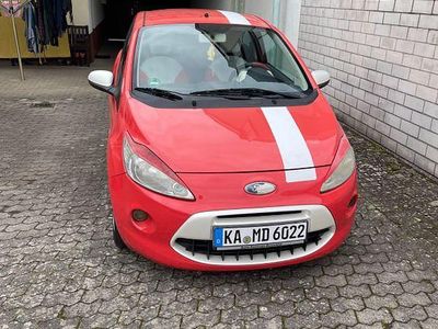 Gebraucht Ford Ka Titanium 69 PS (50 kW) 2009 Rot Kleinwagen