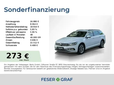 Gebraucht VW Passat Business 200 PS (147 kW) 2023 Gletscherweiß Kombi