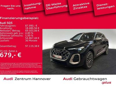 Mythosschwarz metallic Gebraucht 2025 Audi SQ5 SUV | 87.990 € (Etwas zu teuer)