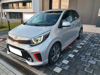 Brugt Kia Picanto GT-Line 84 HK (61 kW) 2018 Sølv Hatchback