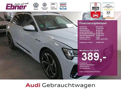 Second-hand Audi e-tron S-Line 300 kW (408 CP) 2022 Alb SUV