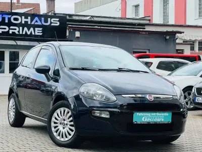 Gebraucht Fiat Punto Evo 69 PS (50 kW) 2011 Blau Kleinwagen