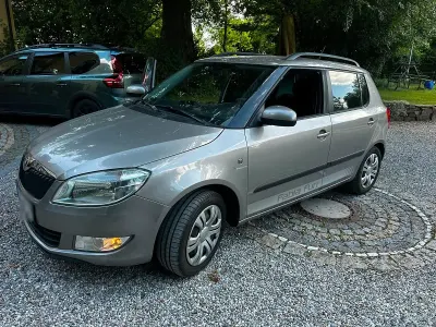 Gebraucht Skoda Fabia 86 PS (63 kW) 2012 Grau Kleinwagen