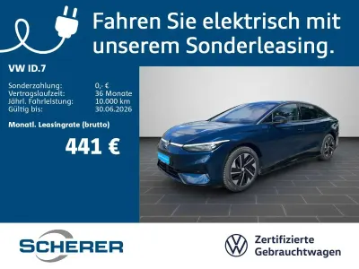 Occasion VW ID.7 Pro 210 kW (286 ch) 2025 Bleue SUV